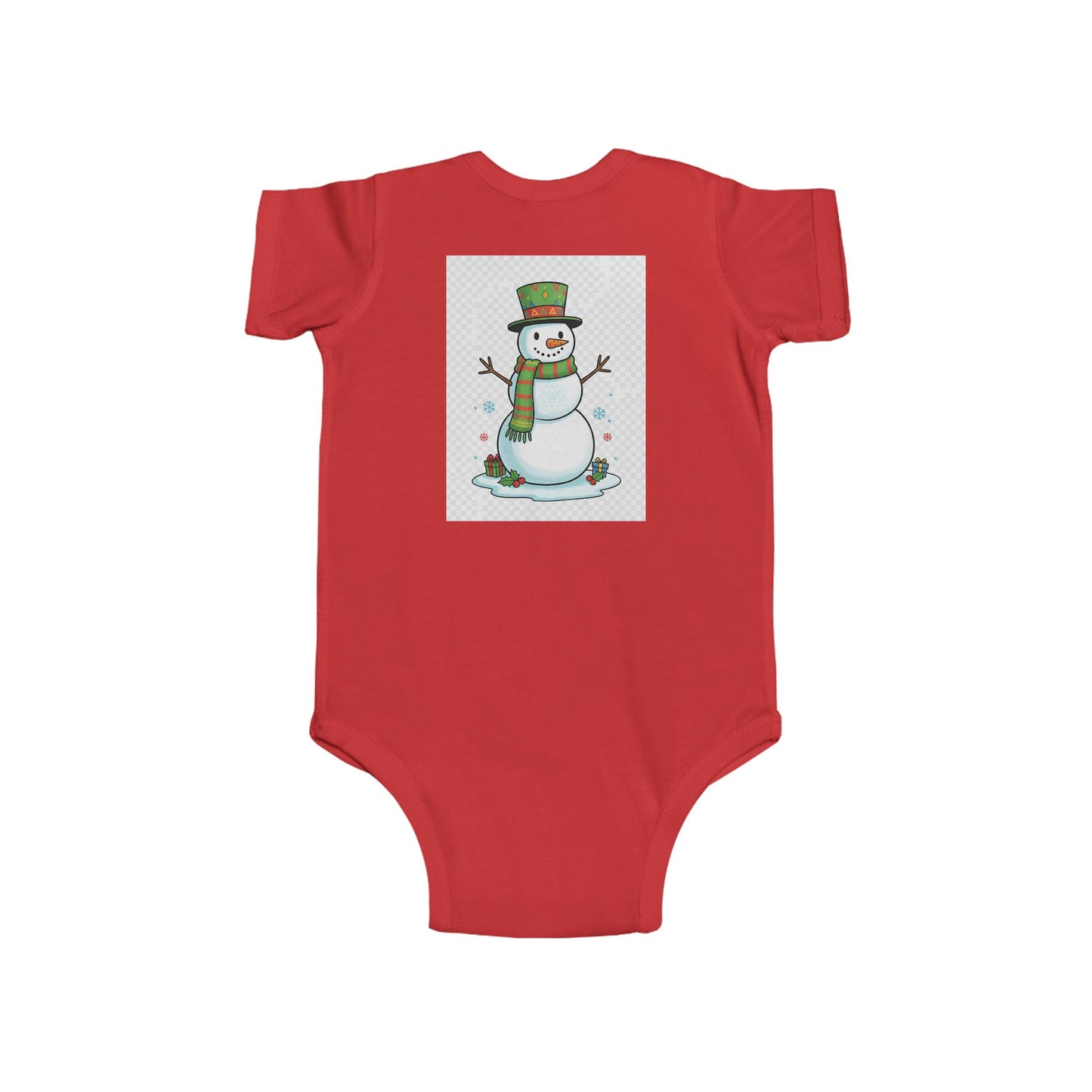Adorable Snowman Infant Bodysuit - Christmas Gift, Baby Shower, Holiday Outfit, Cute Baby Clothes, Toddler Apparel