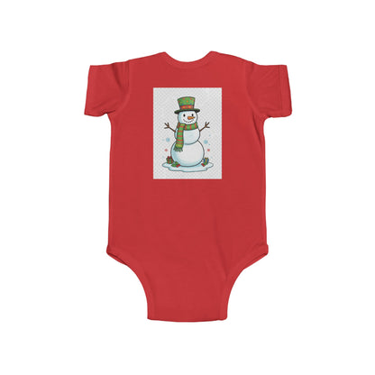 Adorable Snowman Infant Bodysuit - Christmas Gift, Baby Shower, Holiday Outfit, Cute Baby Clothes, Toddler Apparel