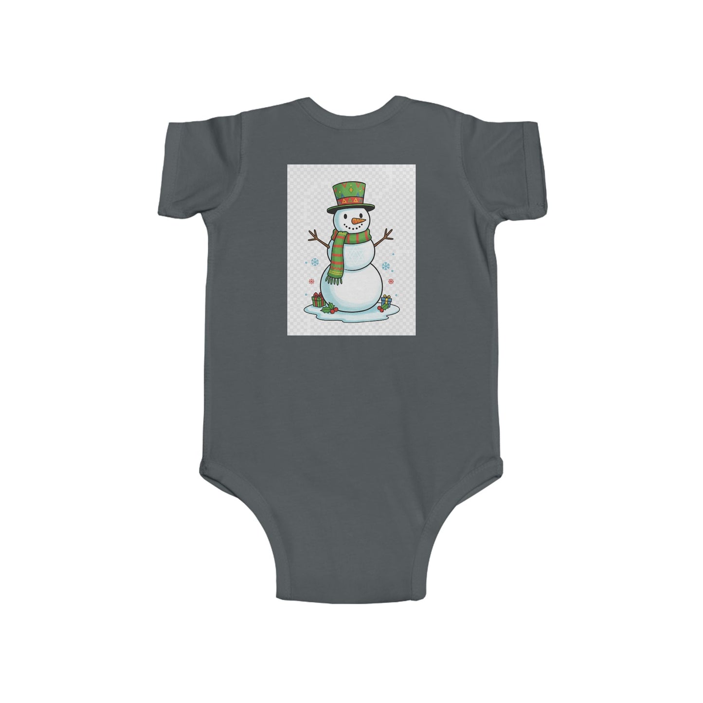 Adorable Snowman Infant Bodysuit - Christmas Gift, Baby Shower, Holiday Outfit, Cute Baby Clothes, Toddler Apparel