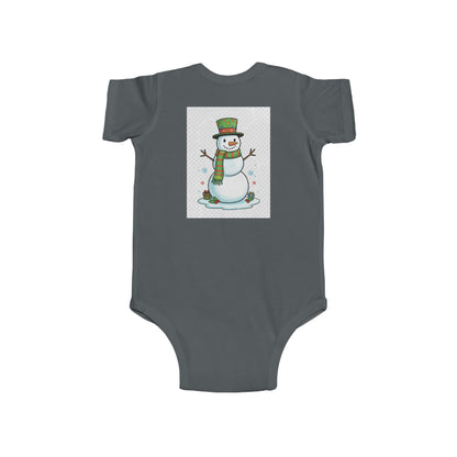 Adorable Snowman Infant Bodysuit - Christmas Gift, Baby Shower, Holiday Outfit, Cute Baby Clothes, Toddler Apparel