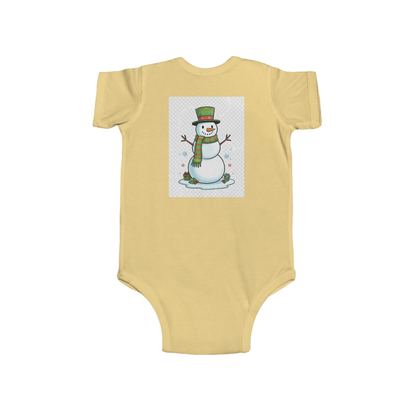 Adorable Snowman Infant Bodysuit - Christmas Gift, Baby Shower, Holiday Outfit, Cute Baby Clothes, Toddler Apparel