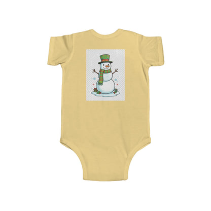 Adorable Snowman Infant Bodysuit - Christmas Gift, Baby Shower, Holiday Outfit, Cute Baby Clothes, Toddler Apparel