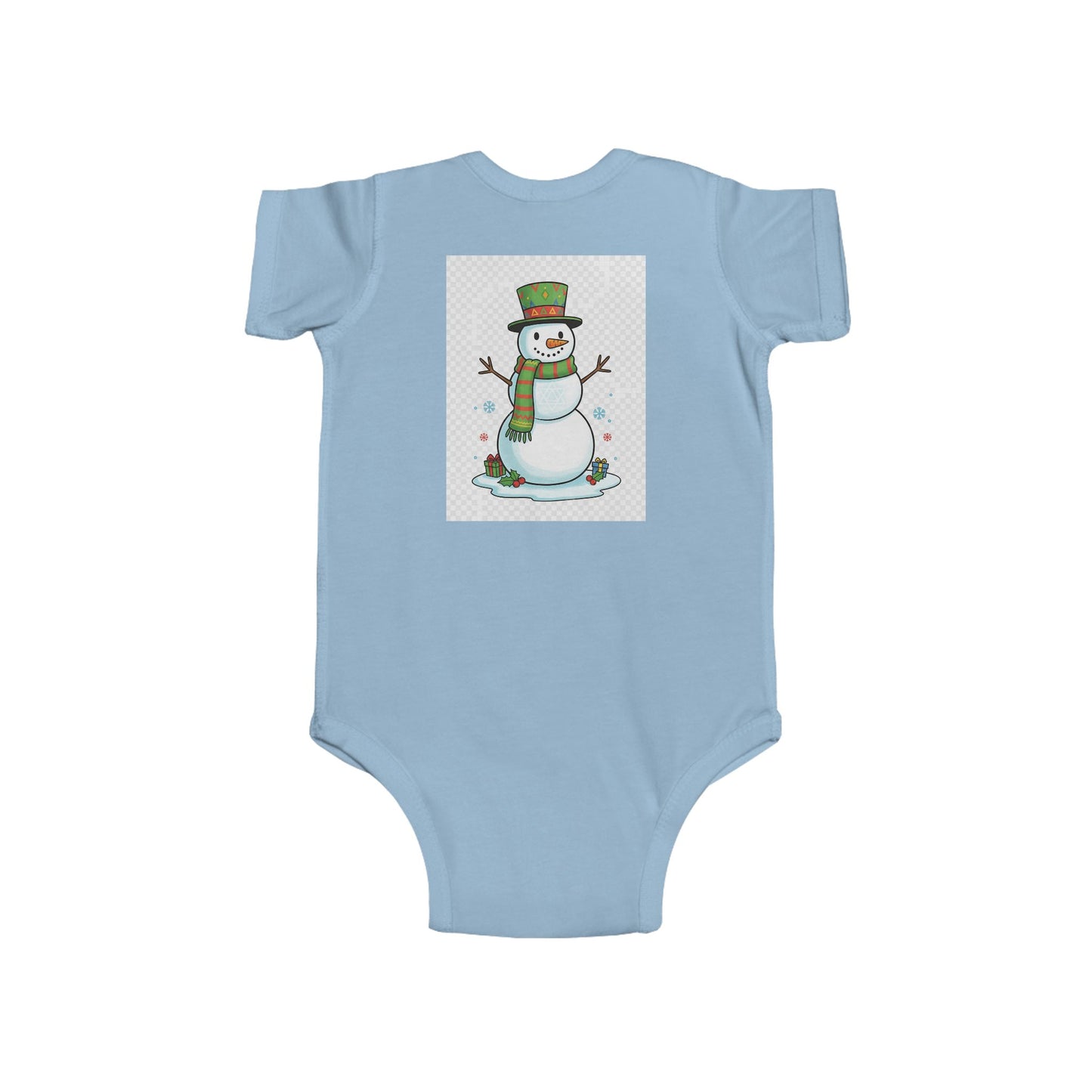 Adorable Snowman Infant Bodysuit - Christmas Gift, Baby Shower, Holiday Outfit, Cute Baby Clothes, Toddler Apparel