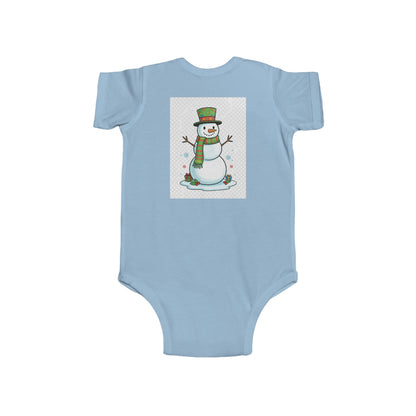 Adorable Snowman Infant Bodysuit - Christmas Gift, Baby Shower, Holiday Outfit, Cute Baby Clothes, Toddler Apparel