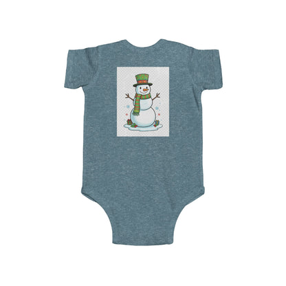 Adorable Snowman Infant Bodysuit - Christmas Gift, Baby Shower, Holiday Outfit, Cute Baby Clothes, Toddler Apparel
