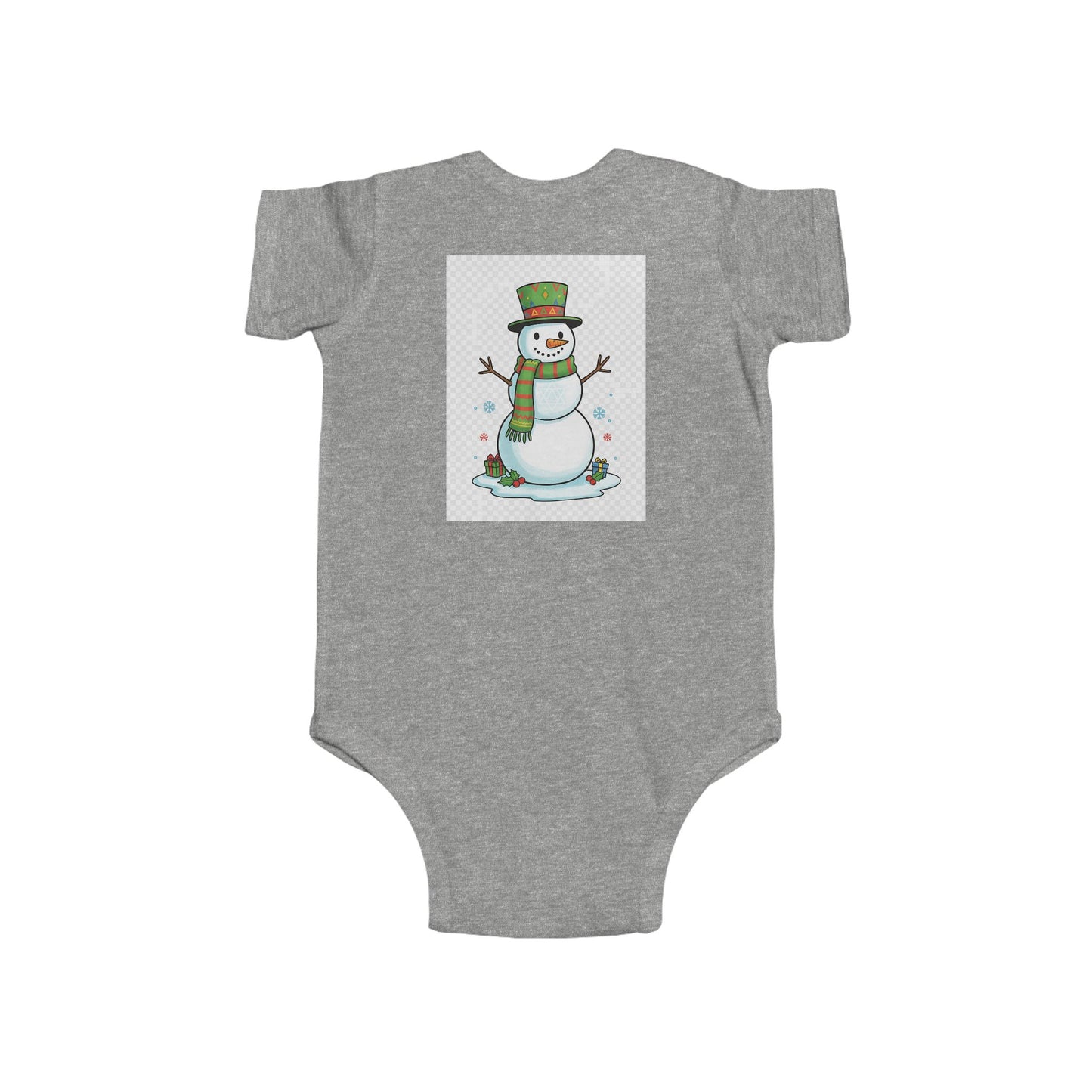 Adorable Snowman Infant Bodysuit - Christmas Gift, Baby Shower, Holiday Outfit, Cute Baby Clothes, Toddler Apparel