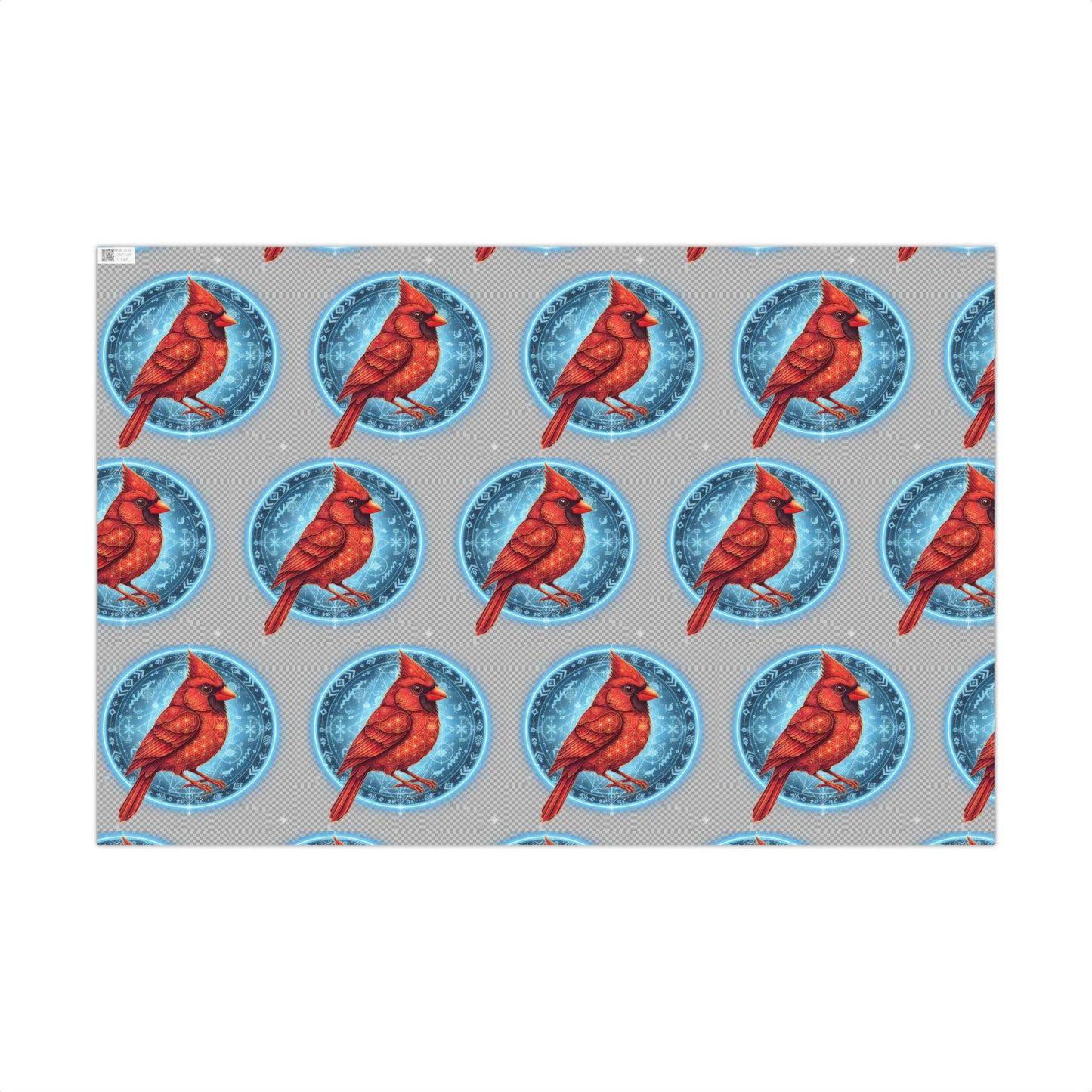 Festive Cardinal Gift Wrap Papers, Holiday Wrapping Paper, Christmas Gift Wrap, Nature-Themed Gift Wrapping, Eco-Friendly Gift Decorations