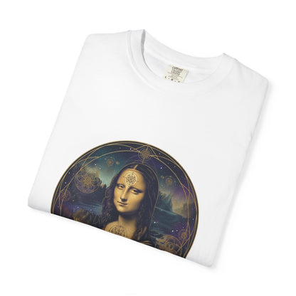 Mona Lisa Sacred Wisdom T-Shirt | Renaissance Portrait Tee