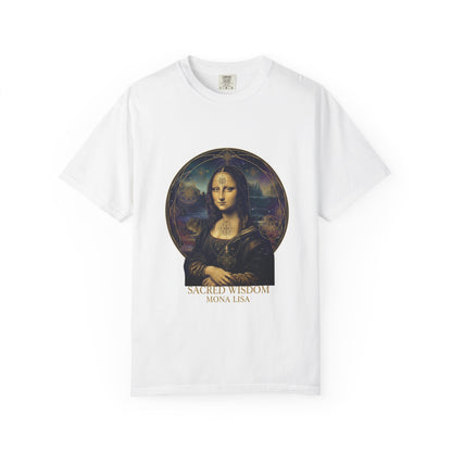 Mona Lisa Sacred Wisdom T-Shirt | Renaissance Portrait Tee