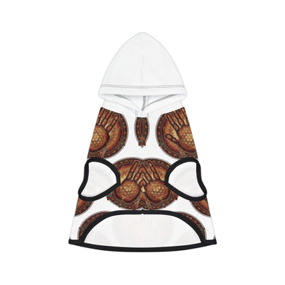 Geometric Native Art Pet Hoodie, Sacred Geometry Dog Sweater, Tribal Aztec Animal Pullover, Boho Puppy Jumper, Ethno Canine Sweatshirt