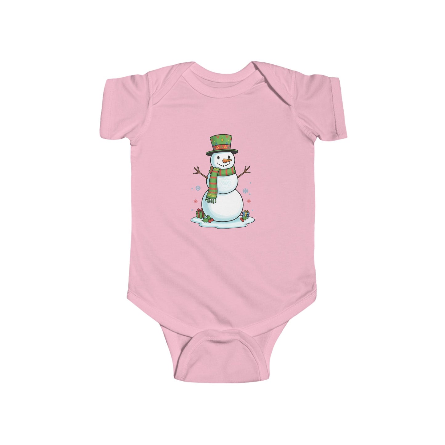 Adorable Snowman Infant Bodysuit - Christmas Gift, Baby Shower, Holiday Outfit, Cute Baby Clothes, Toddler Apparel