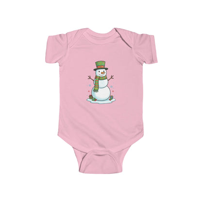 Adorable Snowman Infant Bodysuit - Christmas Gift, Baby Shower, Holiday Outfit, Cute Baby Clothes, Toddler Apparel