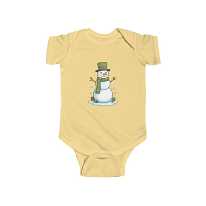 Adorable Snowman Infant Bodysuit - Christmas Gift, Baby Shower, Holiday Outfit, Cute Baby Clothes, Toddler Apparel