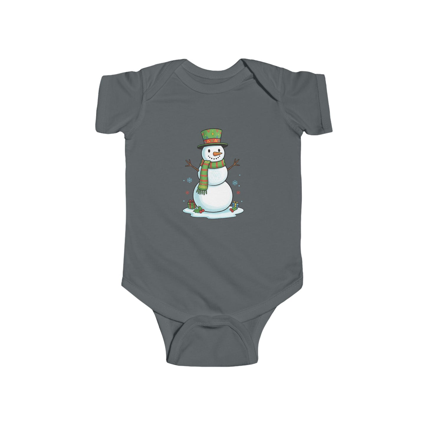 Adorable Snowman Infant Bodysuit - Christmas Gift, Baby Shower, Holiday Outfit, Cute Baby Clothes, Toddler Apparel