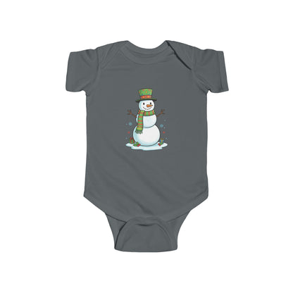 Adorable Snowman Infant Bodysuit - Christmas Gift, Baby Shower, Holiday Outfit, Cute Baby Clothes, Toddler Apparel