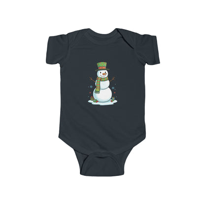 Adorable Snowman Infant Bodysuit - Christmas Gift, Baby Shower, Holiday Outfit, Cute Baby Clothes, Toddler Apparel