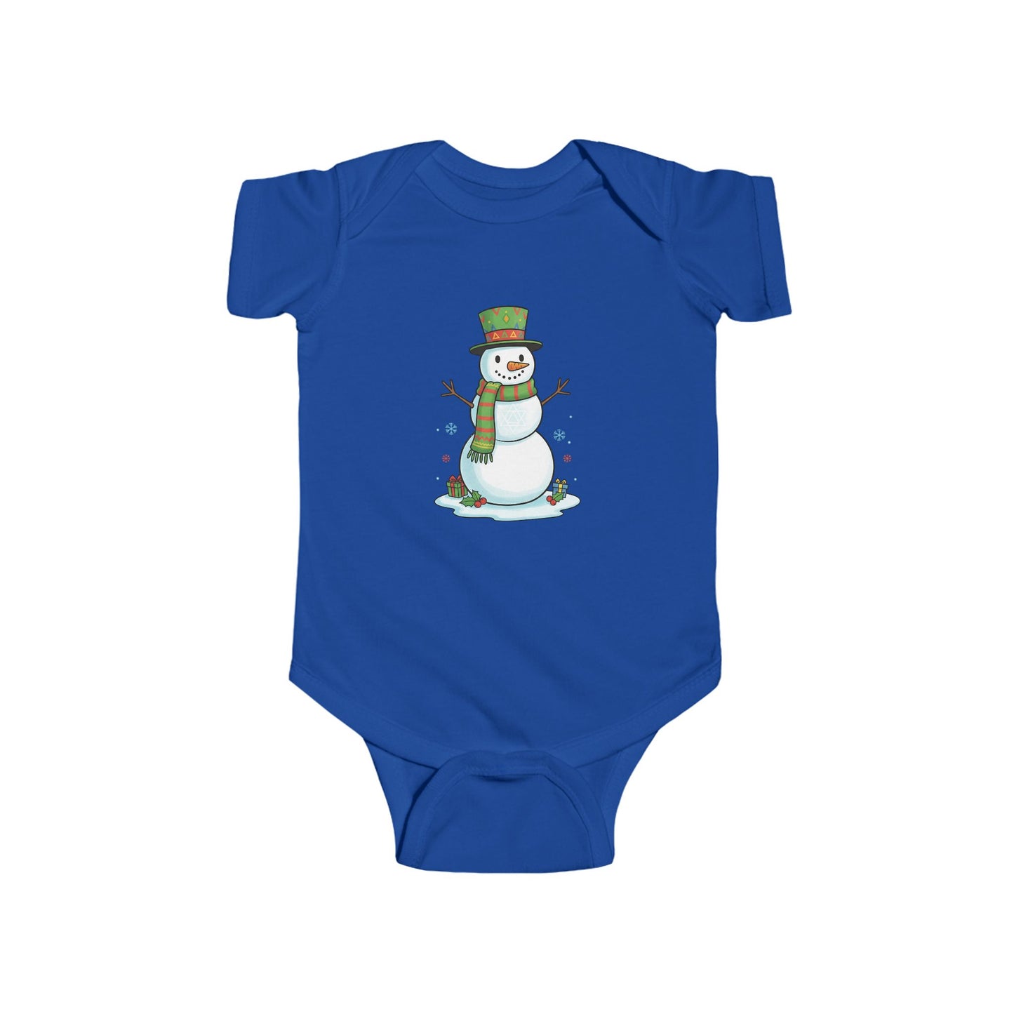 Adorable Snowman Infant Bodysuit - Christmas Gift, Baby Shower, Holiday Outfit, Cute Baby Clothes, Toddler Apparel
