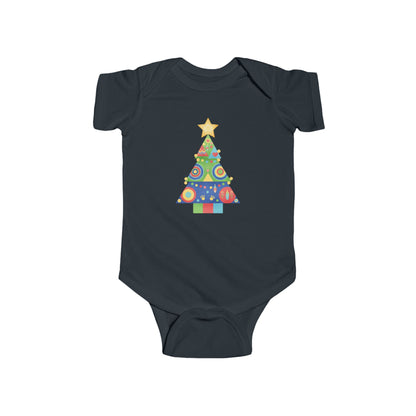 Christmas Tree Infant Bodysuit, Festive Baby Outfit, Holiday Gift, Newborn Apparel, Cute Christmas Clothing, Infant Xmas Onesie