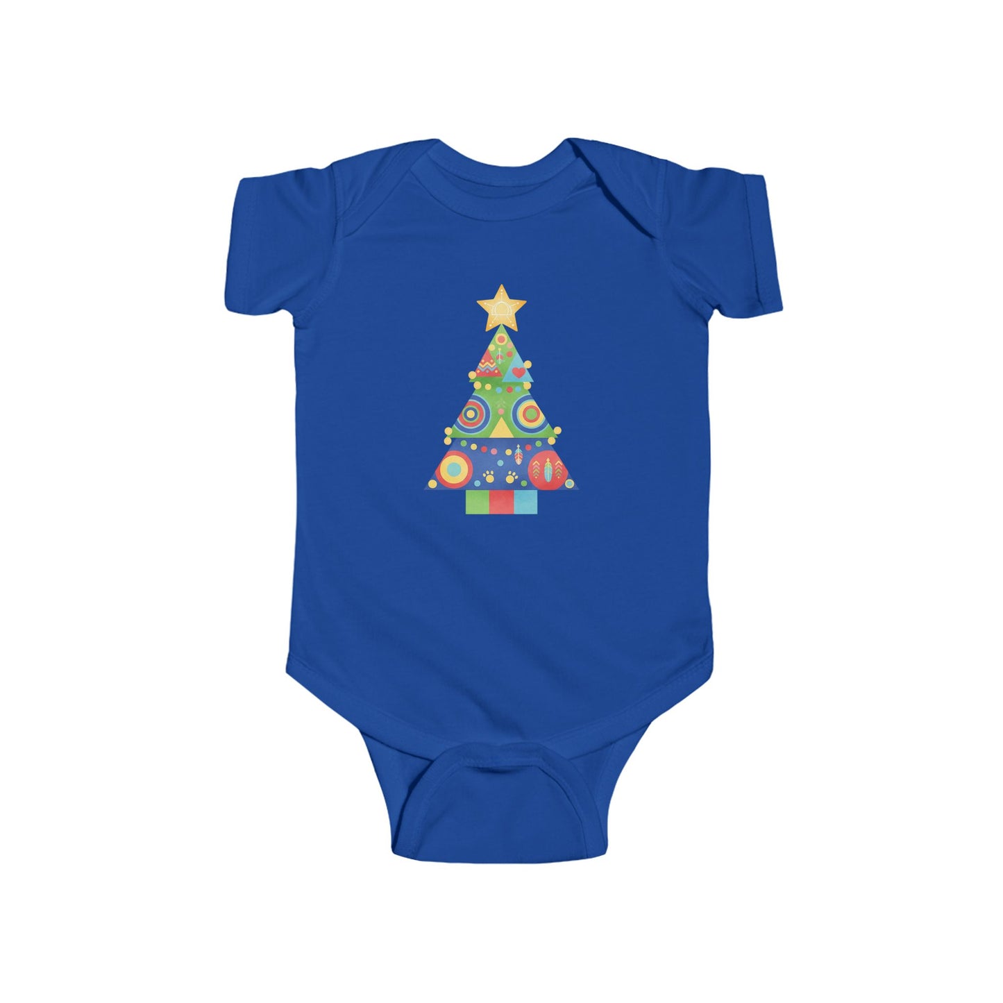 Christmas Tree Infant Bodysuit, Festive Baby Outfit, Holiday Gift, Newborn Apparel, Cute Christmas Clothing, Infant Xmas Onesie
