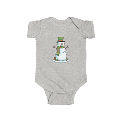 Adorable Snowman Infant Bodysuit - Christmas Gift, Baby Shower, Holiday Outfit, Cute Baby Clothes, Toddler Apparel