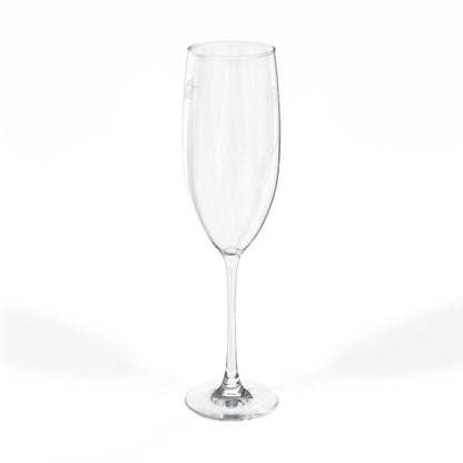 Star Arrow of Light Engraved Champagne Glass 8oz | Conscious Living, Sacred Geometry, Native Art
