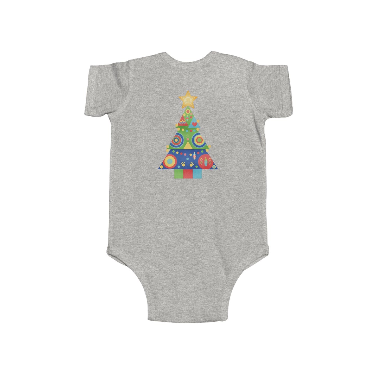 Christmas Tree Infant Bodysuit, Festive Baby Outfit, Holiday Gift, Newborn Apparel, Cute Christmas Clothing, Infant Xmas Onesie