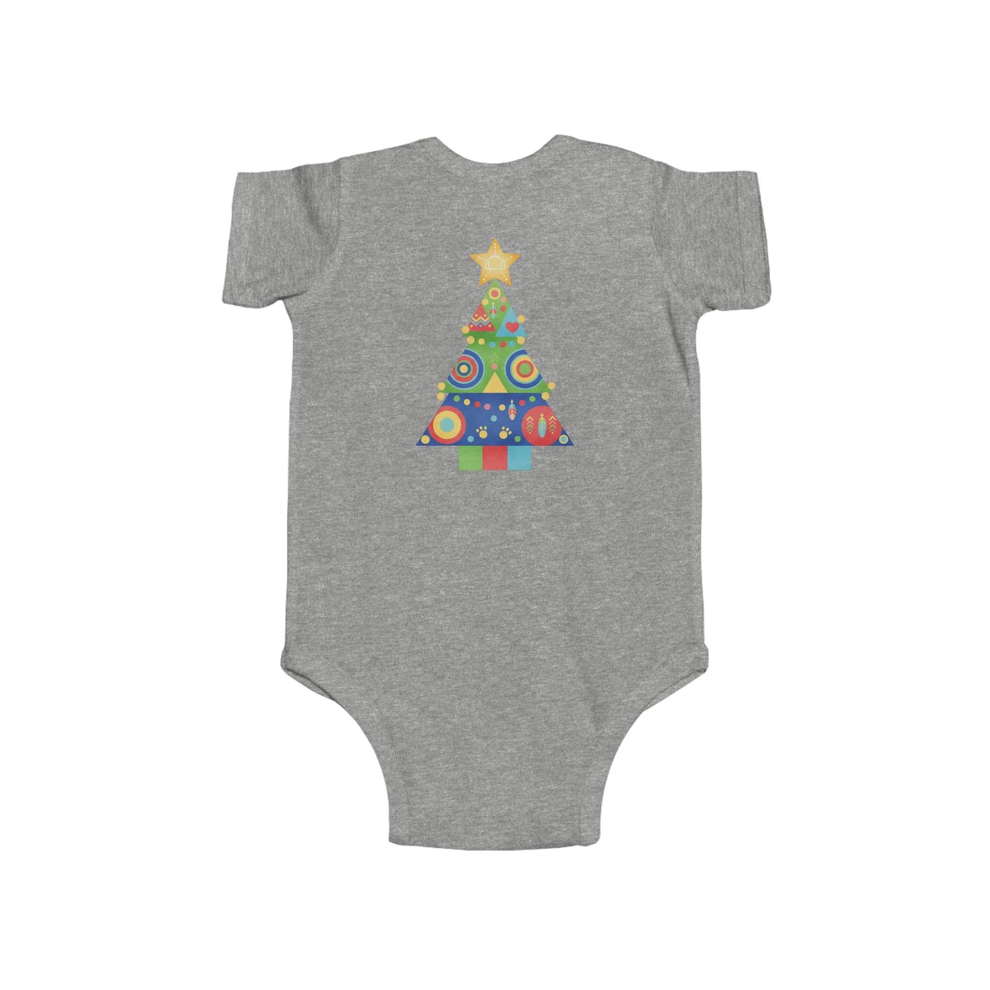 Christmas Tree Infant Bodysuit, Festive Baby Outfit, Holiday Gift, Newborn Apparel, Cute Christmas Clothing, Infant Xmas Onesie