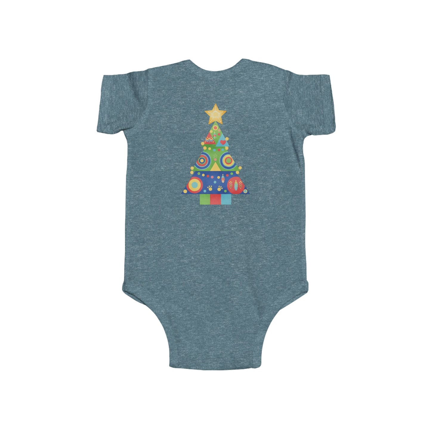 Christmas Tree Infant Bodysuit, Festive Baby Outfit, Holiday Gift, Newborn Apparel, Cute Christmas Clothing, Infant Xmas Onesie