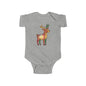 Cute Reindeer Infant Bodysuit | Holiday Baby Outfit, Christmas Gift, Newborn Clothes, Winter Wear, Toddler Fashion