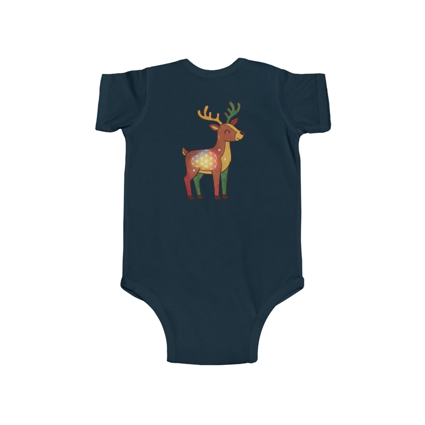 Cute Reindeer Infant Bodysuit | Holiday Baby Outfit, Christmas Gift, Newborn Clothes, Winter Wear, Toddler Fashion