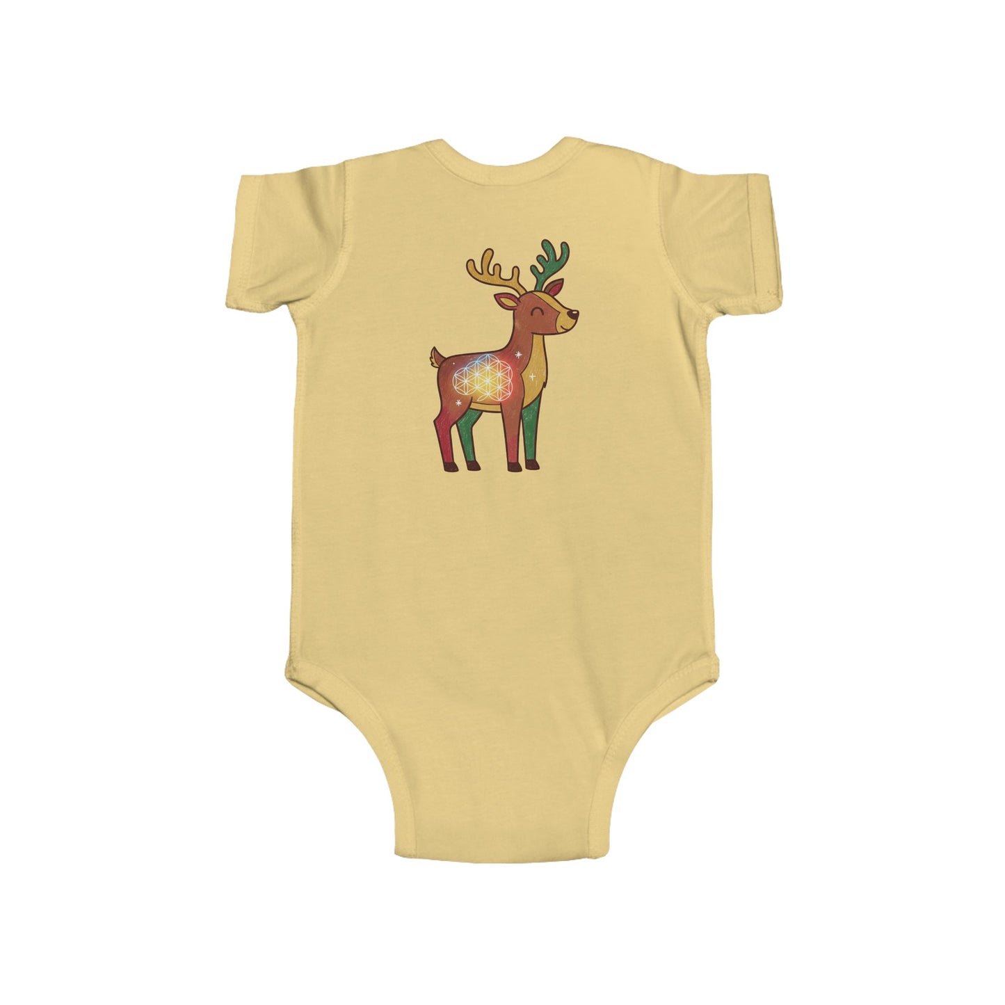 Cute Reindeer Infant Bodysuit | Holiday Baby Outfit, Christmas Gift, Newborn Clothes, Winter Wear, Toddler Fashion
