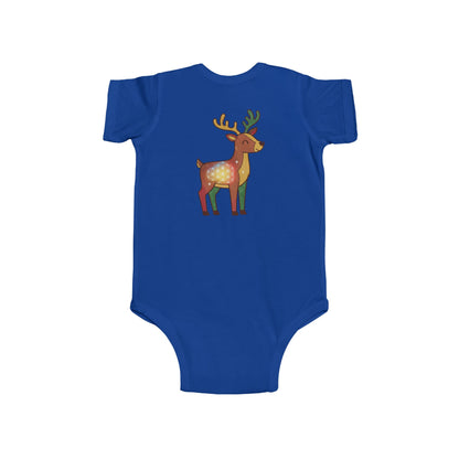 Cute Reindeer Infant Bodysuit | Holiday Baby Outfit, Christmas Gift, Newborn Clothes, Winter Wear, Toddler Fashion