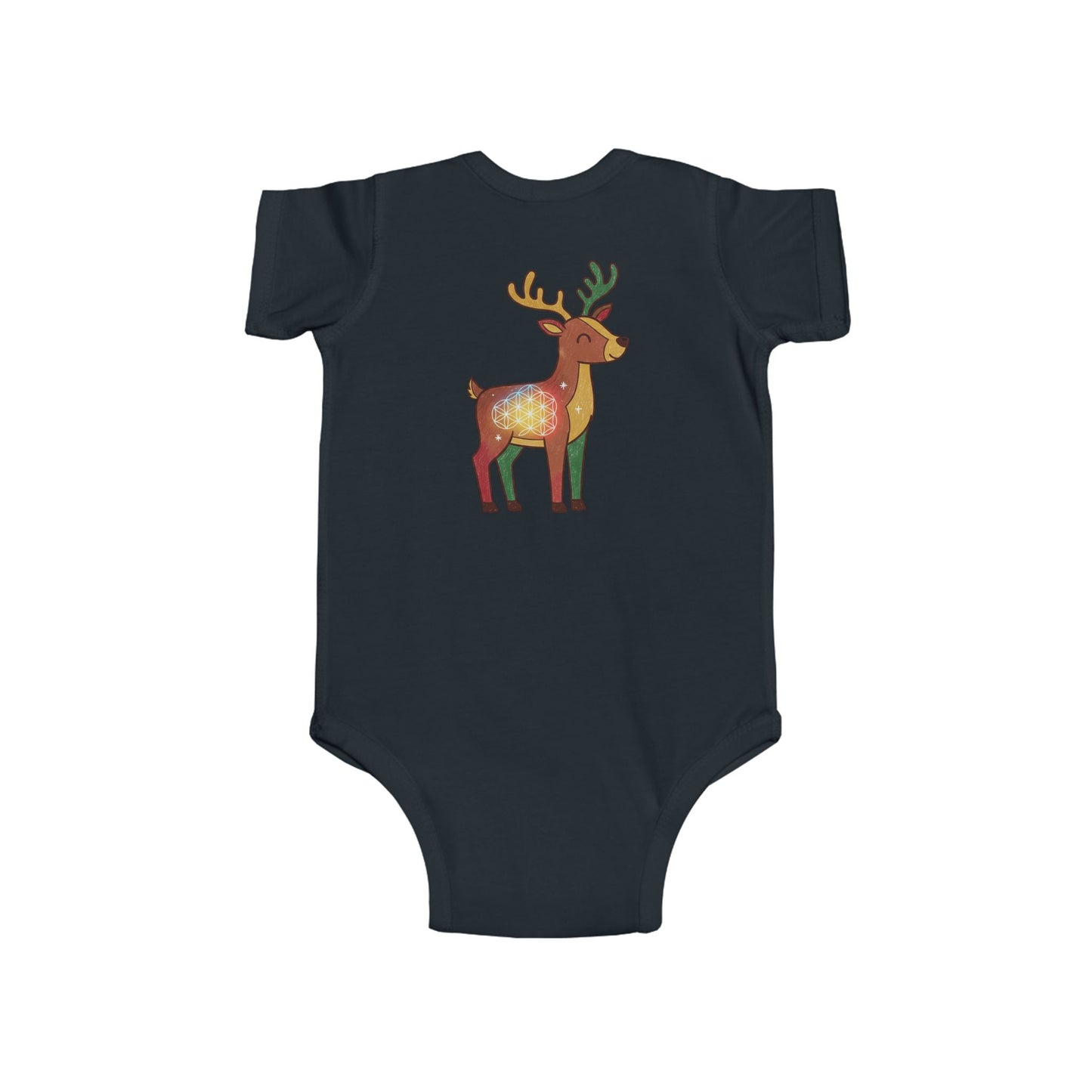 Cute Reindeer Infant Bodysuit | Holiday Baby Outfit, Christmas Gift, Newborn Clothes, Winter Wear, Toddler Fashion