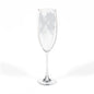 Hummingbird Nectar Engraved 8oz Champagne Flute, Conscious Living, Sacred Geometry, Native Art