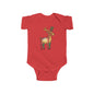 Cute Reindeer Infant Bodysuit | Holiday Baby Outfit, Christmas Gift, Newborn Clothes, Winter Wear, Toddler Fashion