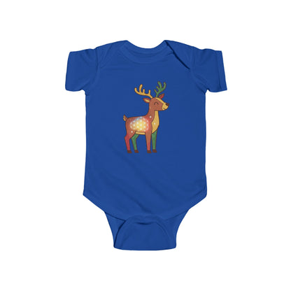 Cute Reindeer Infant Bodysuit | Holiday Baby Outfit, Christmas Gift, Newborn Clothes, Winter Wear, Toddler Fashion
