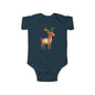 Cute Reindeer Infant Bodysuit | Holiday Baby Outfit, Christmas Gift, Newborn Clothes, Winter Wear, Toddler Fashion