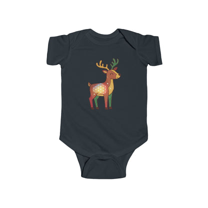 Cute Reindeer Infant Bodysuit | Holiday Baby Outfit, Christmas Gift, Newborn Clothes, Winter Wear, Toddler Fashion