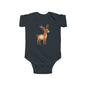 Cute Reindeer Infant Bodysuit | Holiday Baby Outfit, Christmas Gift, Newborn Clothes, Winter Wear, Toddler Fashion