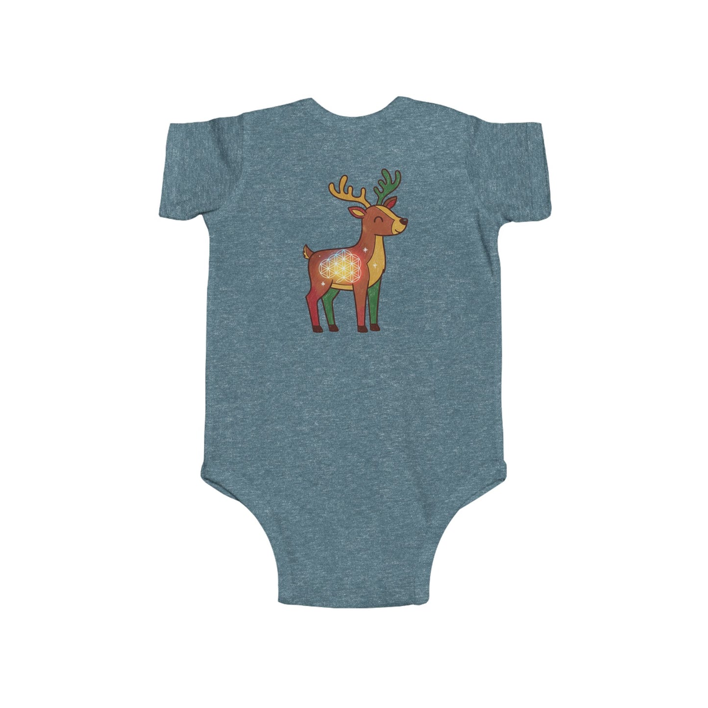 Cute Reindeer Infant Bodysuit | Holiday Baby Outfit, Christmas Gift, Newborn Clothes, Winter Wear, Toddler Fashion