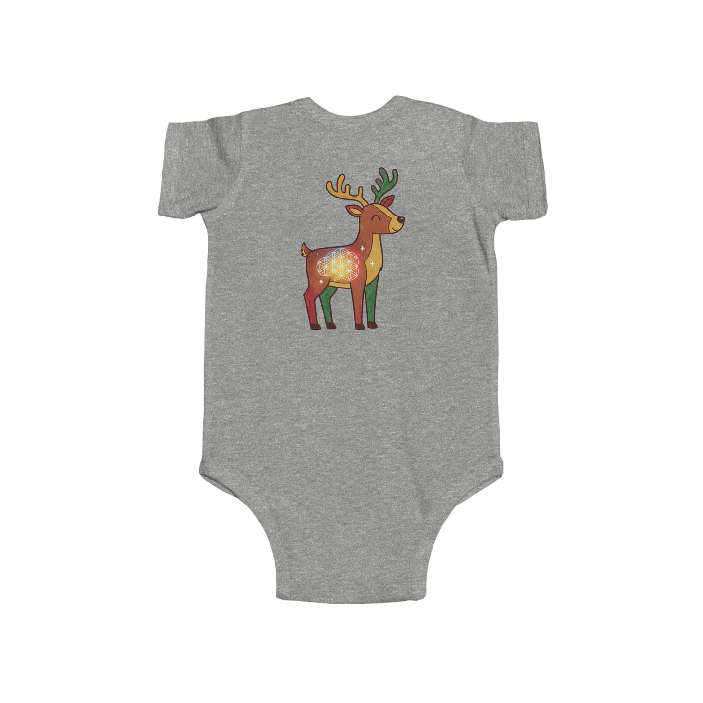 Cute Reindeer Infant Bodysuit | Holiday Baby Outfit, Christmas Gift, Newborn Clothes, Winter Wear, Toddler Fashion