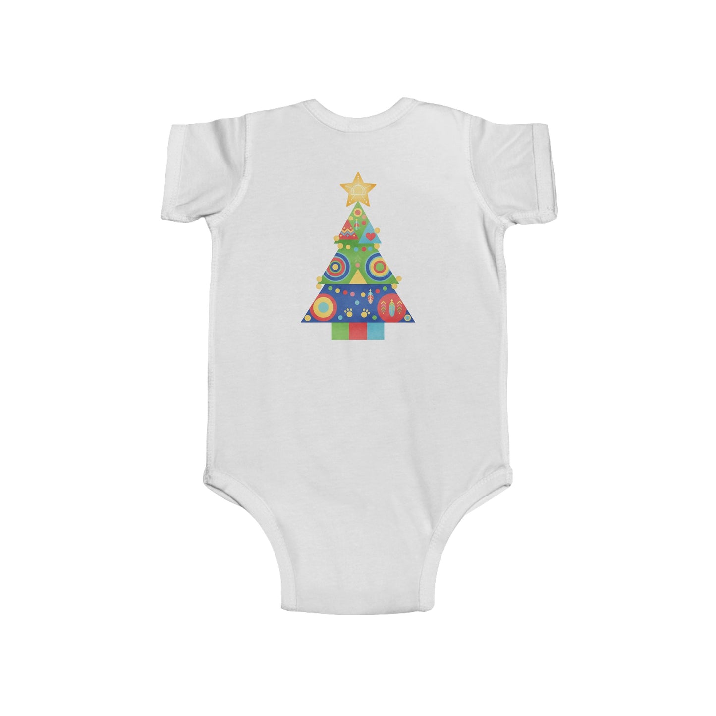 Christmas Tree Infant Bodysuit, Festive Baby Outfit, Holiday Gift, Newborn Apparel, Cute Christmas Clothing, Infant Xmas Onesie