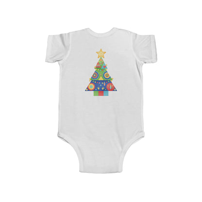 Christmas Tree Infant Bodysuit, Festive Baby Outfit, Holiday Gift, Newborn Apparel, Cute Christmas Clothing, Infant Xmas Onesie