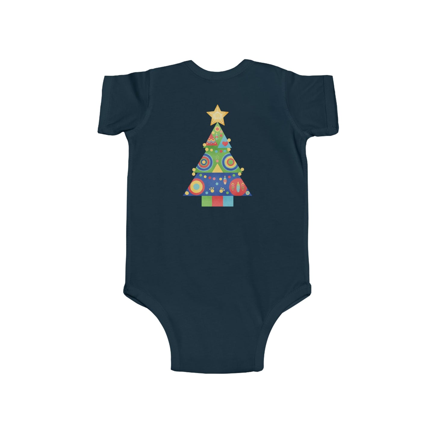 Christmas Tree Infant Bodysuit, Festive Baby Outfit, Holiday Gift, Newborn Apparel, Cute Christmas Clothing, Infant Xmas Onesie