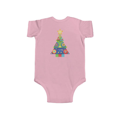 Christmas Tree Infant Bodysuit, Festive Baby Outfit, Holiday Gift, Newborn Apparel, Cute Christmas Clothing, Infant Xmas Onesie