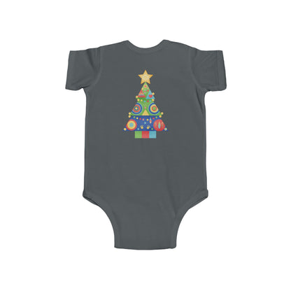 Christmas Tree Infant Bodysuit, Festive Baby Outfit, Holiday Gift, Newborn Apparel, Cute Christmas Clothing, Infant Xmas Onesie