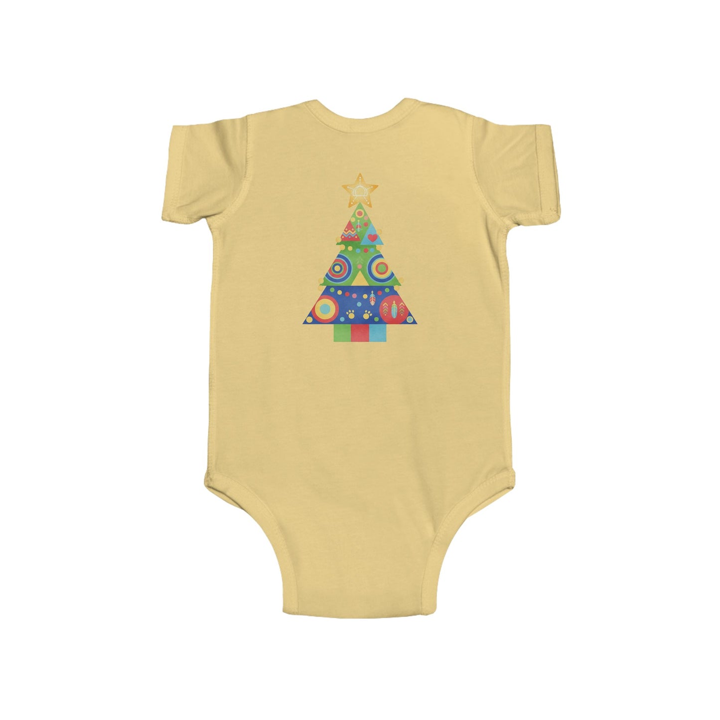 Christmas Tree Infant Bodysuit, Festive Baby Outfit, Holiday Gift, Newborn Apparel, Cute Christmas Clothing, Infant Xmas Onesie