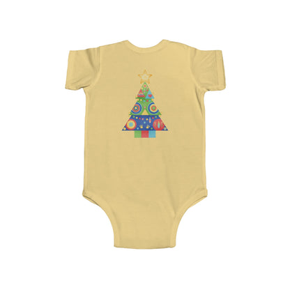 Christmas Tree Infant Bodysuit, Festive Baby Outfit, Holiday Gift, Newborn Apparel, Cute Christmas Clothing, Infant Xmas Onesie