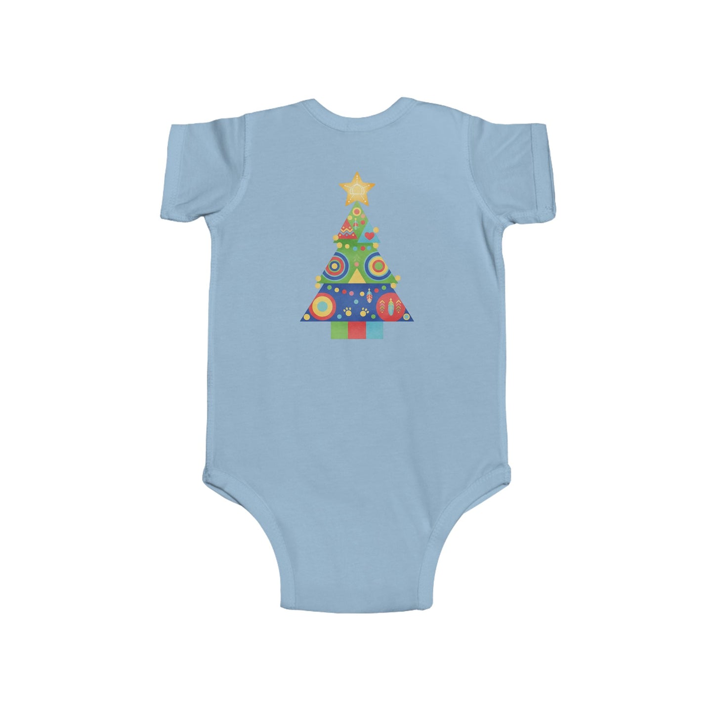Christmas Tree Infant Bodysuit, Festive Baby Outfit, Holiday Gift, Newborn Apparel, Cute Christmas Clothing, Infant Xmas Onesie