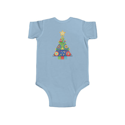 Christmas Tree Infant Bodysuit, Festive Baby Outfit, Holiday Gift, Newborn Apparel, Cute Christmas Clothing, Infant Xmas Onesie